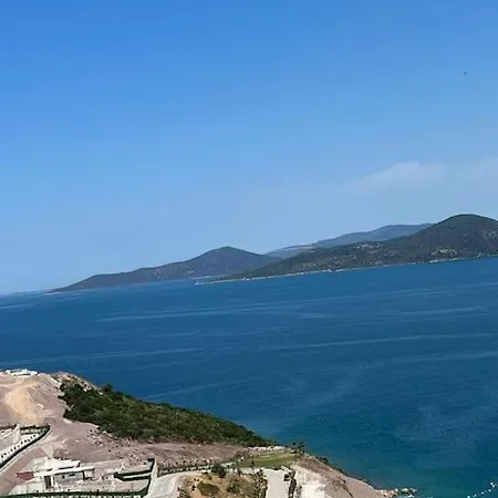 3+1 Duplex With Security, Beach And Nice Seaview Villa Milas